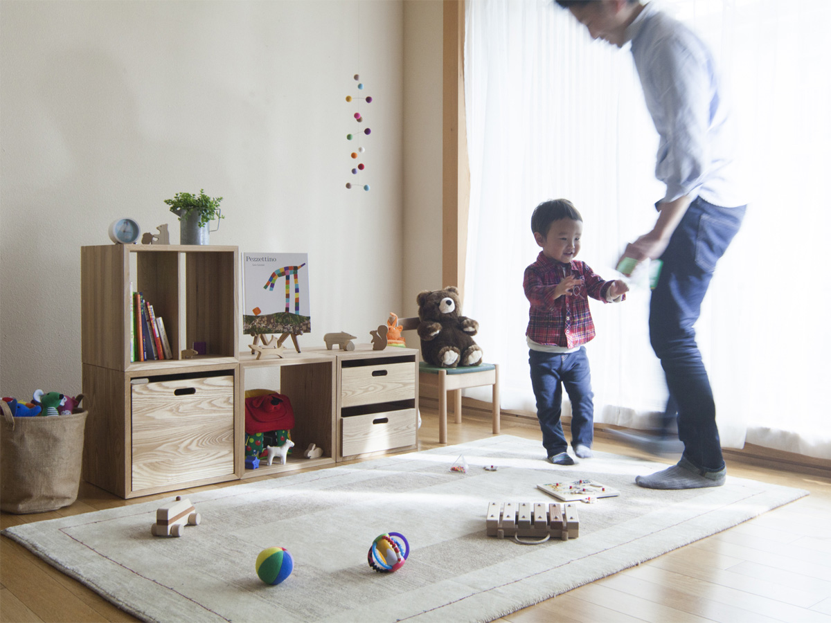 子供部屋収納の例
